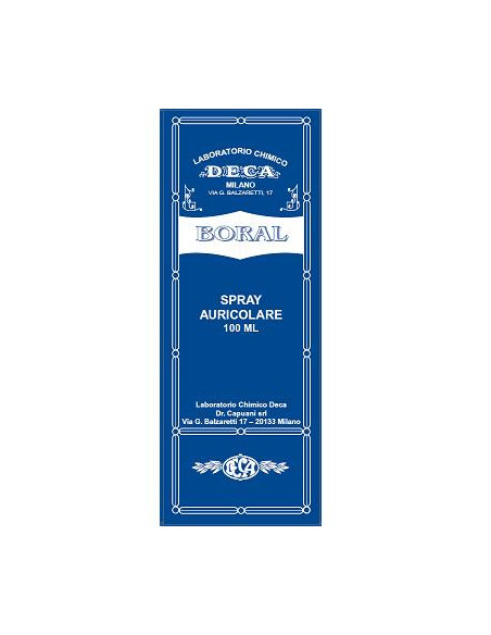 Boral Spray Auricolare 100 Ml