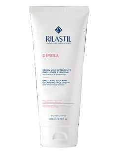 Rilastil Difesa Crema Viso Detergente Emolliente E Lenitiva200 Ml