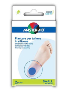 Talloniera In Due Tipologie Di Silicone Master-aid Footcaresmall 2 Pezzi F2