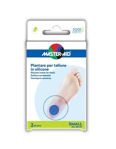 Talloniera In Due Tipologie Di Silicone Master-aid Footcaresmall 2 Pezzi F2