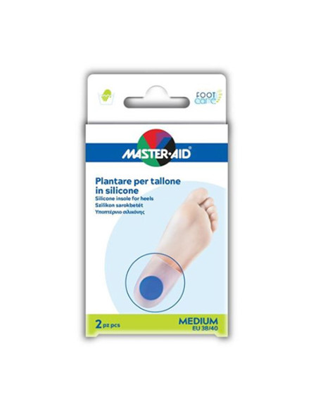 Talloniera In Due Tipologie Di Silicone Master-aid Footcaremedium 2 Pezzi F3