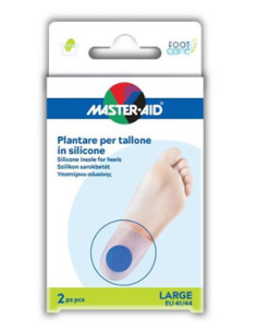 Talloniera In Due Tipologie Di Silicone Master-aid Footcarelarge 2 Pezzi F4