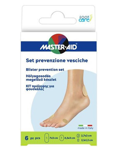 Protezione Vesciche Master-aid Footcare Mix 6 Pezzi A3