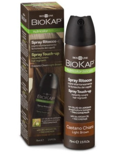 Bios Line Biokap Nutridel Spray Ritocco Castano Scuro 75 Ml