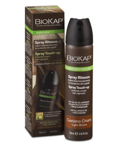 Bios Line Biokap Nutricdel Spray Ritocco Castano Chiaro 75 Ml