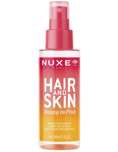 Nuxe Hair & Skin Fragrant Mist Happy In Pink 100 Ml