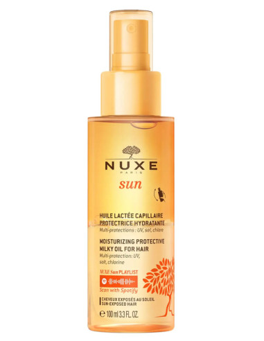 Nuxe Sun Huile Lactee Capillaire 100 Ml