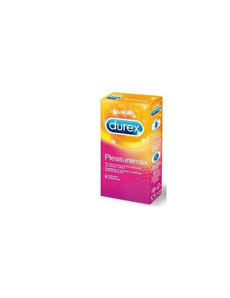 Profilattico Durex Pleasuremax Easyon 6 Pezzi