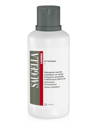 Saugella Uomo Ph Fisiologico Detergente Maschile 500 Ml
