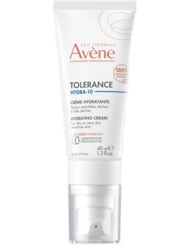 Avene Tolerance Hydra 10 Crema Idratante 40 Ml