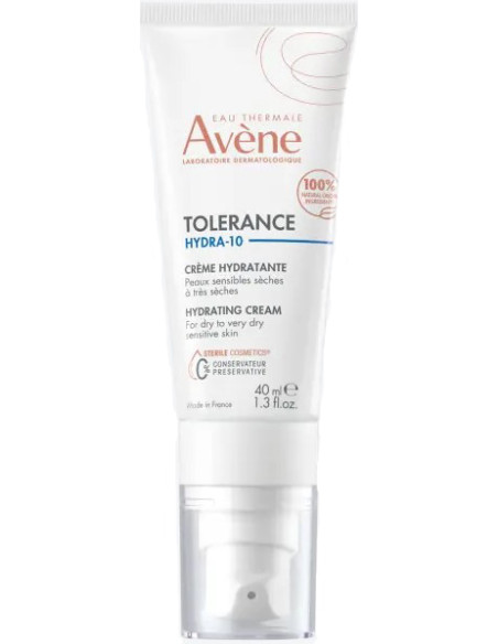 Avene Tolerance Hydra 10 Crema Idratante 40 Ml