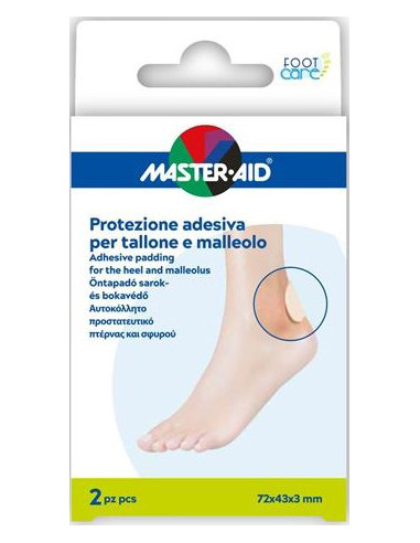 Protezione Tallone/malleolo Master-aid Footcare 2 Pezzi A7