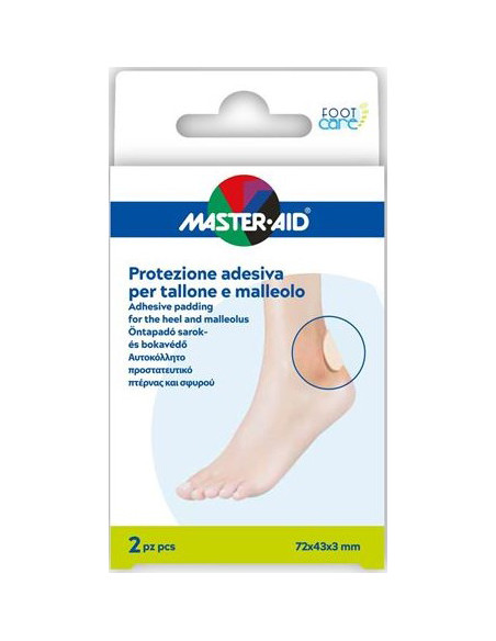 Protezione Tallone/malleolo Master-aid Footcare 2 Pezzi A7