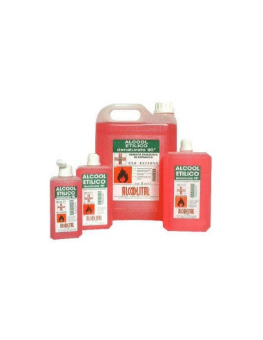 Alcool Etilico Denaturato 90% 250 Ml