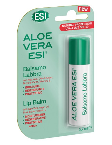Esi Aloe Vera Stick Spf 20 Labbra