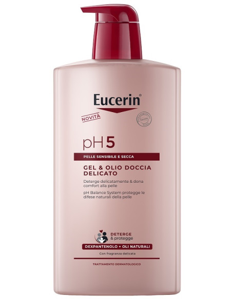 Eucerin Gel & Olio Doccia Delicato 1 Litro