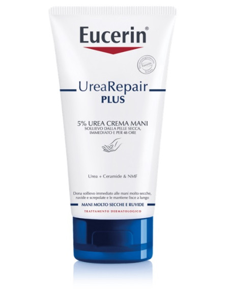 Eucerin Urearepair Crema Mani 5% 75 Ml
