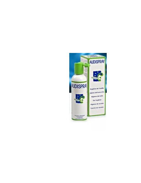 Audispray Adult Soluzione Di Acqua Di Mare Ipertonica Spraysenza Gas Detersione Orecchio 50 Ml