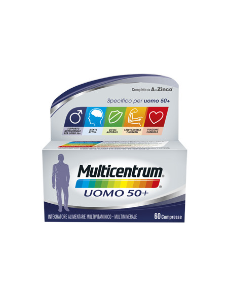 Multicentrum Uomo 50+ 60 Compresse