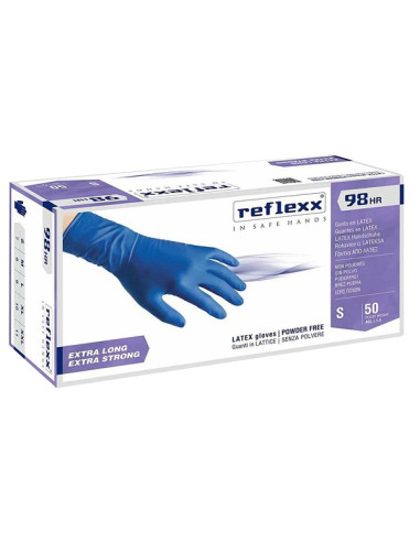 Guanti Lattice Senza Polvere Large 100 Pezzi Gammadis