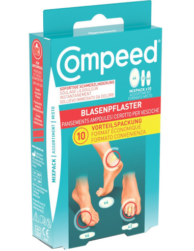 Cerotti Compeed Per Vesciche Misto Box 10 Pezzi