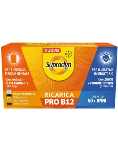 Supradyn Ricarica Pro B12 10 Flaconcini