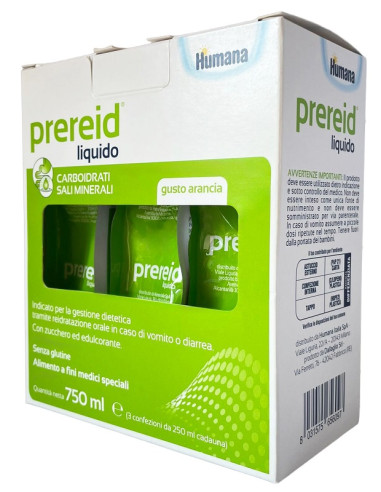Prereid Liquido 3 Pezzi Da 250 Ml Humana