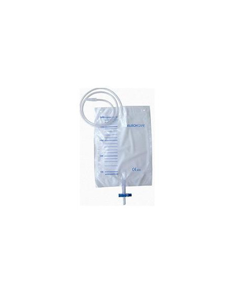 Sacca Di Drenaggio Letto Per Incontinenza 2000ml In Pvc Contubo Di Raccordo 90cm Diametro 5x7mm Monouso 30 Pezzi