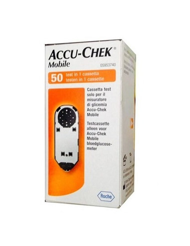 Strisce Misurazione Glicemia Accu-chek Mobile 50 Test Mic 2