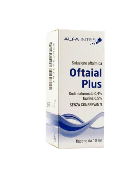 Soluzione Oftalmica Oftaial Plus Acido Ialuronico 0,4% E Taurina 10ml
