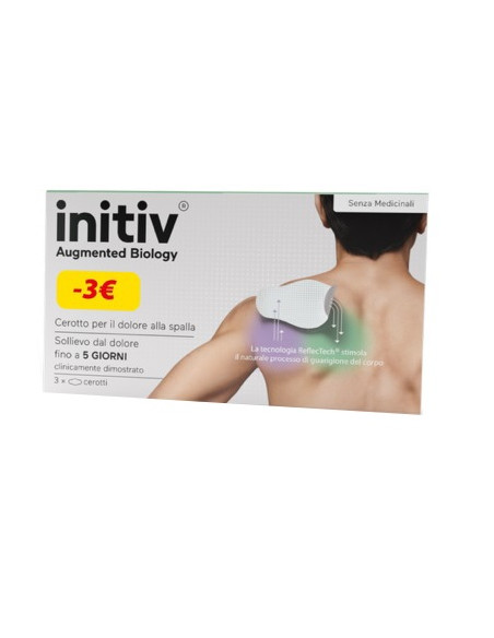 Cerotto Dolore Spalla Initiv 3 Pezzi Promo