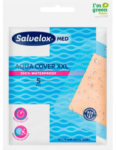 Cerotto Salvelox Med Aqua Cover Xxl 97x79mm 5 Pezzi