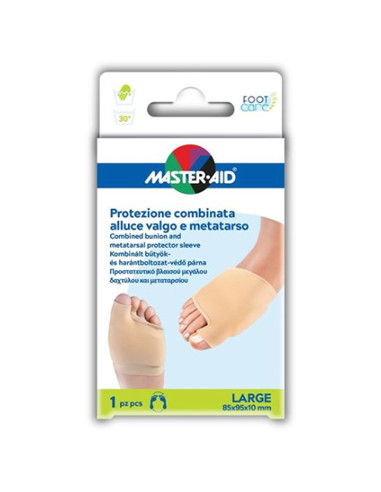 Protezione Master-aid Footcare Per Alluce Valgo E Metatarsolarge 1 Pezzo D8