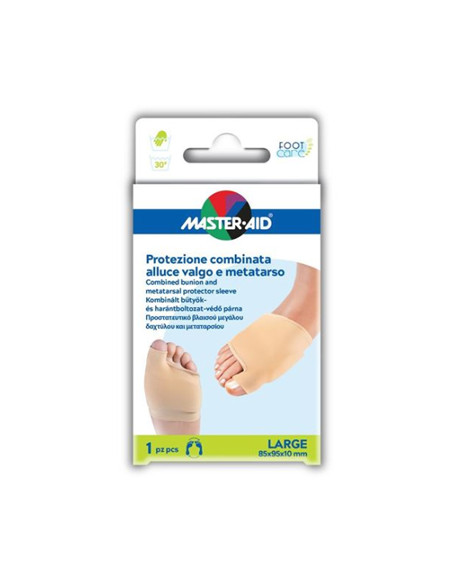 Protezione Master-aid Footcare Per Alluce Valgo E Metatarsolarge 1 Pezzo D8