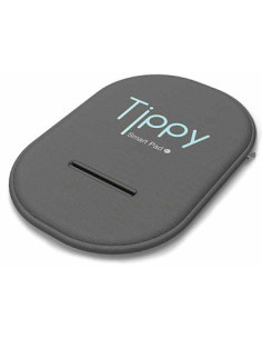 Tippy Cuscino Bluetooth Per Auto Grigio Magnesio