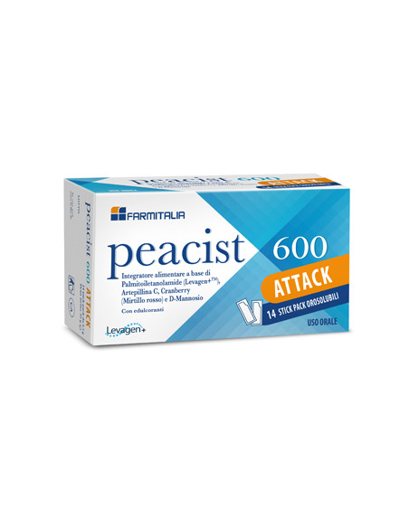 Peacist 600 Attack 14 Stick Pack Orosolubili