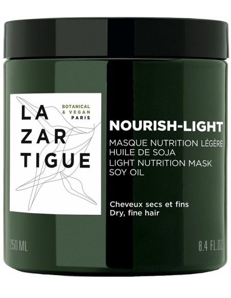 Lazartigue Nourish Light Maschera Nutrizione Leggera Huile De Soja 250 Ml
