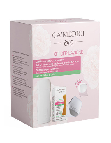 Ca' Medici Bio Kit Depilazione Manipolo + Strisce + Rullo