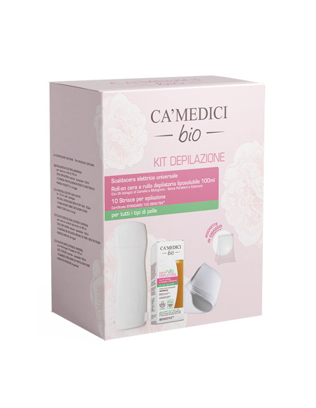 Ca' Medici Bio Kit Depilazione Manipolo + Strisce + Rullo