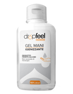 Dropfeel Gel Mani Igienizzante 75% Alcool 80 Ml
