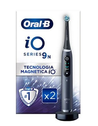 Oral-b Io 9 Black Spazzolino Elettrico + 2 Refill