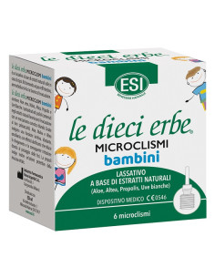 Esi Le Dieci Erbe 6 Microclismi Bambini
