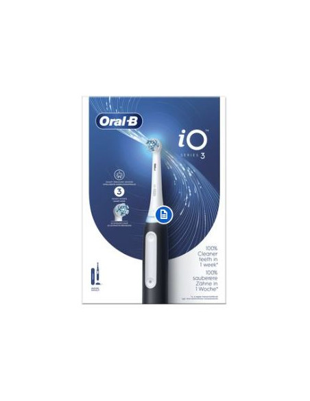 Oralb Io3s Black Spazzolino Elettrico