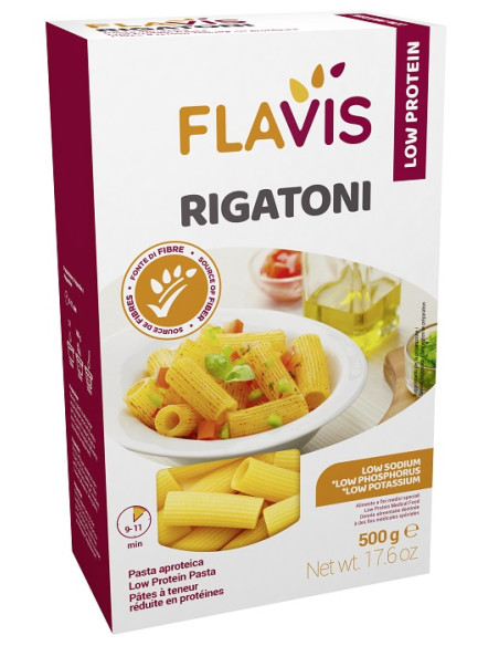Flavis Rigatoni Aproteici 500 G