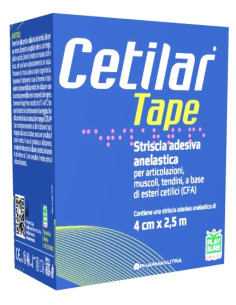Striscia Adesiva Anelastica Cetilar Tape Cm 4 X 2,5 M