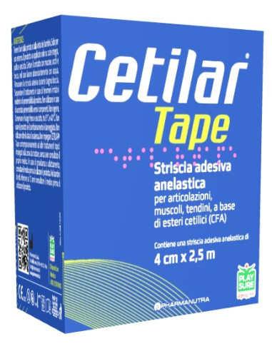 Striscia Adesiva Anelastica Cetilar Tape Cm 4 X 2,5 M