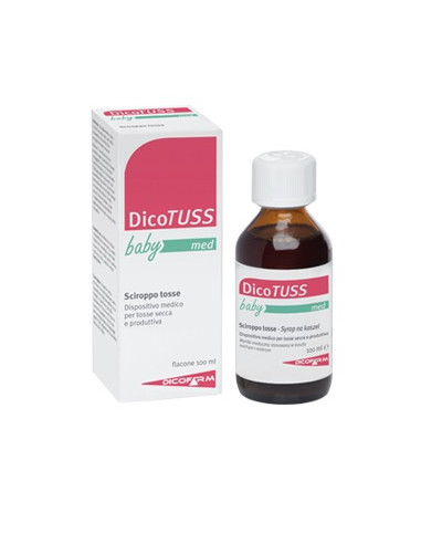 Sciroppo Tosse Dicotuss Baby Med 100 Ml Gusto Fragola Di Bosco