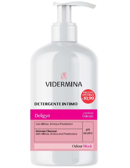 Vidermina Deligyn Detergente Intimo 500 Ml Nuova Formulazione Special Price