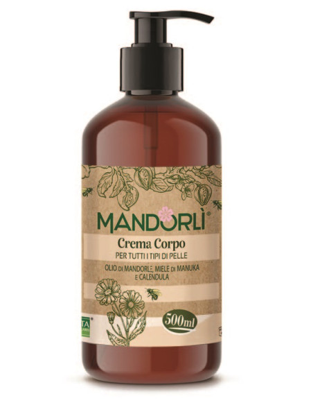 Mandorli Crema Corpo Per Tutti I Tipi Di Pelle 500 Ml