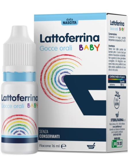 Lattoferrina Baby Gocce Orali 16 Ml